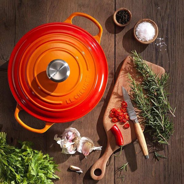 Nồi Gang LeCreuset 24cm Orange