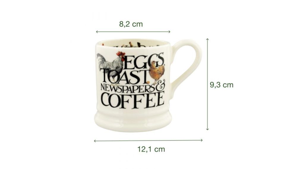 Coc Emma Bridgewater 1HTO080002 Rise Shine Eggs Toast 300ml 100