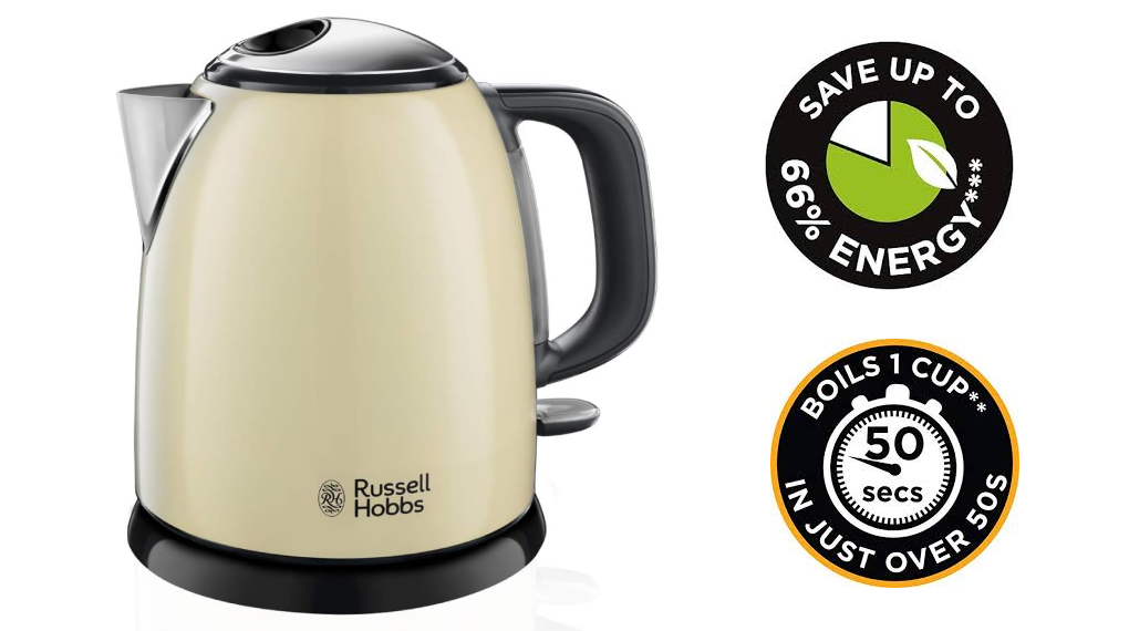 Ấm đun siêu tốc mini Russell Hobbs Colours Plus+