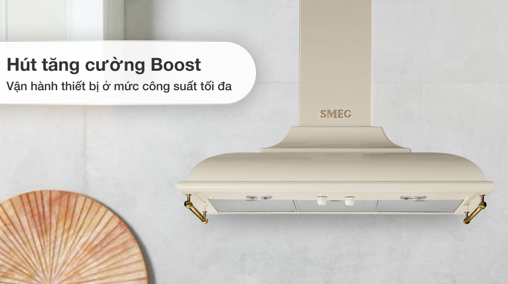 Máy hút mùi áp tường Smeg Cortina KC19