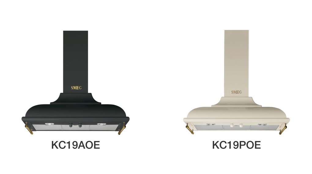 Máy hút mùi áp tường Smeg Cortina KC19