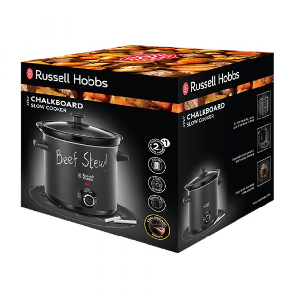 Nồi nấu chậm Russell Hobbs 3,5 lít 24180-56 Chalkboard