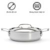 chao inox nap inox de buyer 3741 affinity saute pan