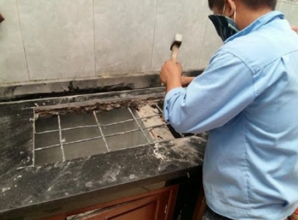 Hướng dẫn khoét lỗ, lắp đặt bếp từ