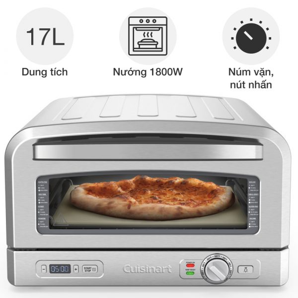 lo nuong pizza cuisinart cpz 120