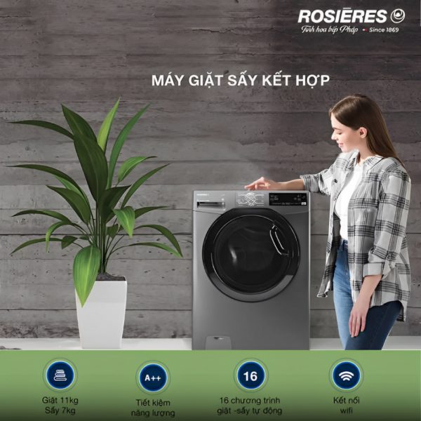 may giat say rosieres 11 kg 7 kg rilsw4117tahbr 4 7