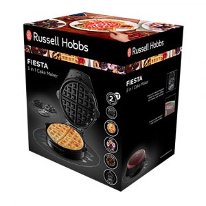 may lam banh waffle va donut 3 trong 1 russell hobbs 24620 56 fiesta 07