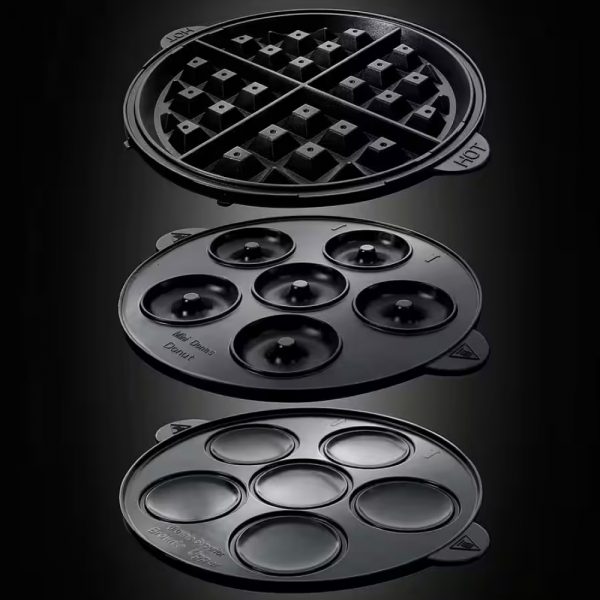 may lam banh waffle va donut 3 trong 1 russell hobbs 24620 56 fiesta 09