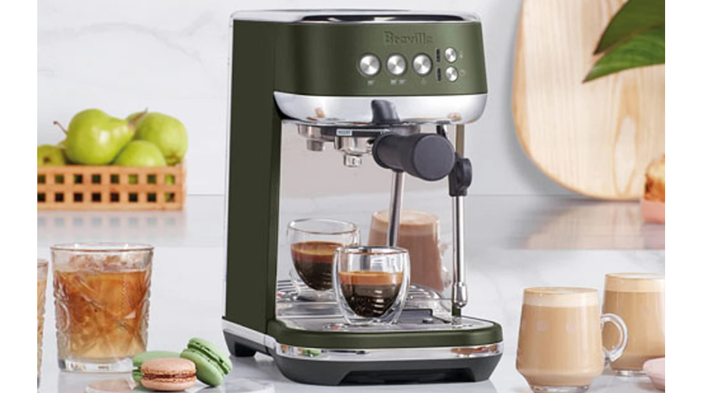 Máy pha cafe bán tự động Breville BES500 the Bambino™ Plus - Màu caramel của cafe đẹp mắt