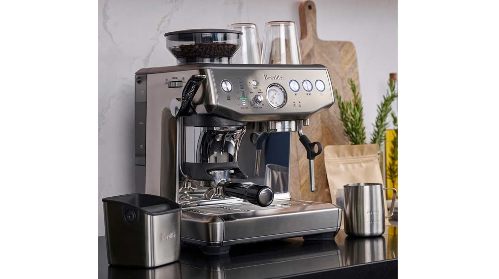 may pha cafe ban tu dong breville bes876 876 the barista express impress 8