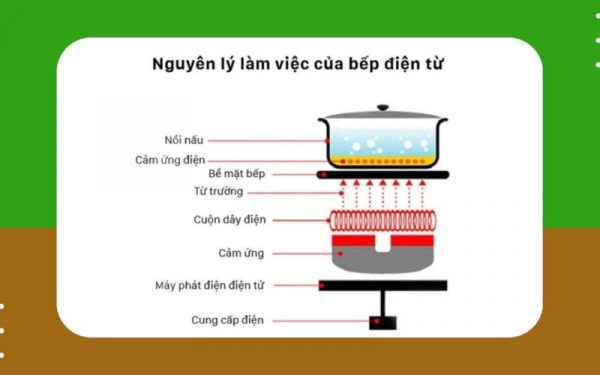 Tìm hiểu nguyên lý hoạt động của bếp từ