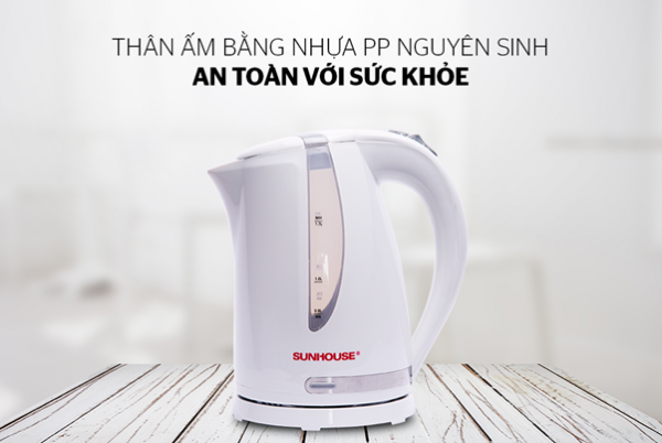 Ấm đun siêu tốc nhựa 