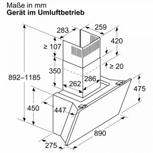 may hut mui bosch dwk91lt60 serie 8 10