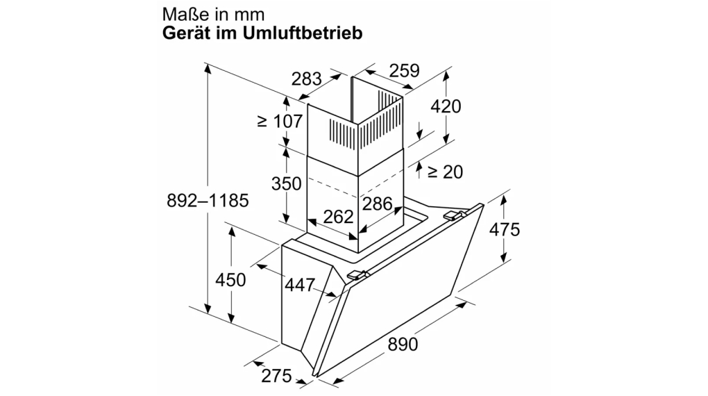 may hut mui bosch dwk91lt60 serie 8 8 1