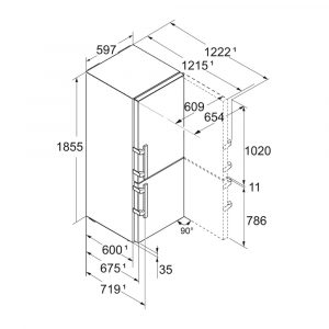 tu lanh doc lap liebherr 332 l scnsdh 5253 prime nofrost 13