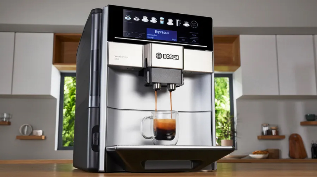Máy pha cafe tự động Bosch TIS65621RW Vero Barista 600 Silver