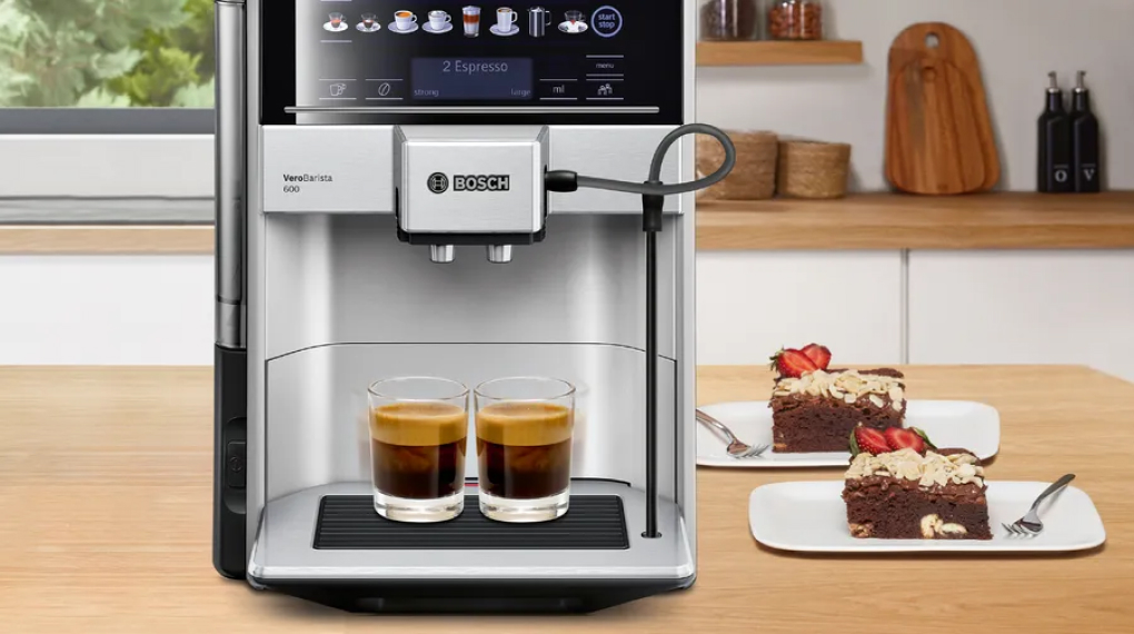 Máy pha cafe tự động Bosch TIS65621RW Vero Barista 600 Silver