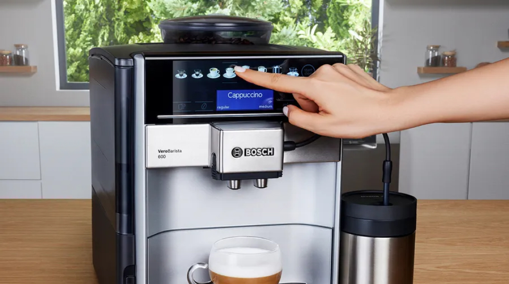 Máy pha cafe tự động Bosch TIS65621RW Vero Barista 600 Silver