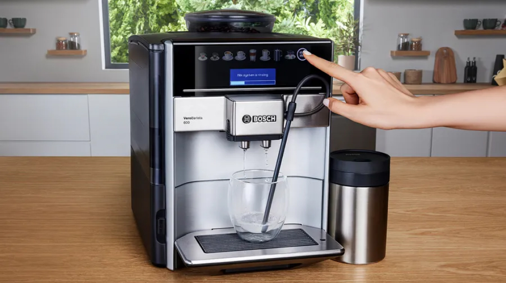 Máy pha cafe tự động Bosch TIS65621RW Vero Barista 600 Silver