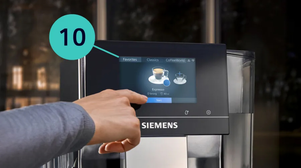 Máy pha cafe tự động Siemens TP715D01 EQ700