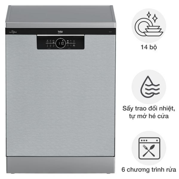 Máy rửa chén độc lập Beko BDFN26431X