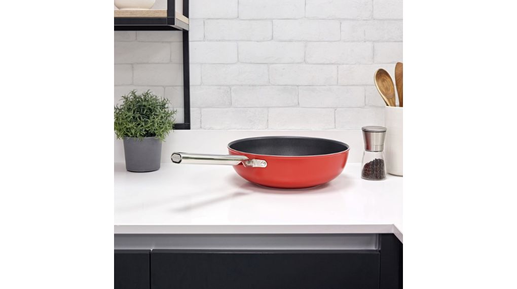 Chảo nhôm chống dính Smeg CKFW3001 Wok