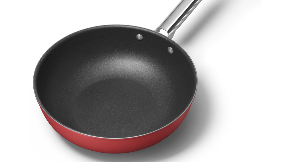 Chảo nhôm chống dính Smeg CKFW3001 Wok