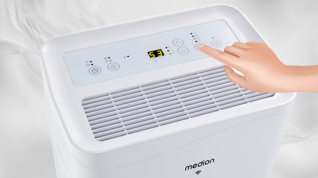 Máy hút ẩm Medion MD10832 - Điều khiển cảm ứng dễ sử dụng