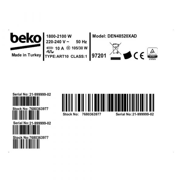 may rua bat doc lap beko den48520xad 13