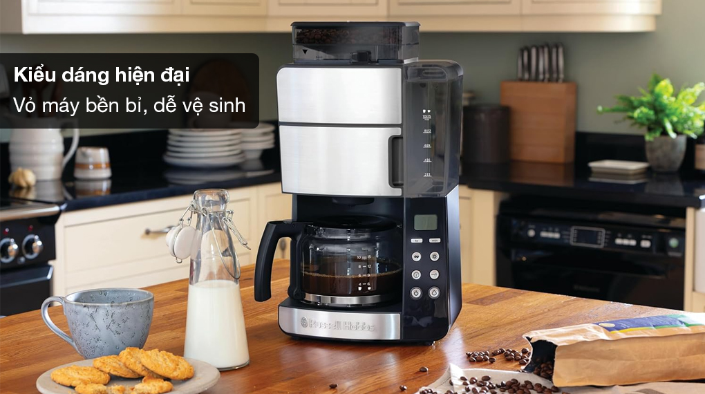 Máy pha cafe nhỏ giọt Russell Hobbs 25610-56 - Tổng quan thiết kế