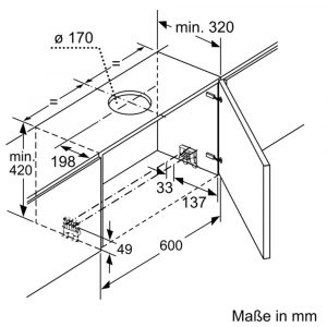 Máy hút mùi âm tủ Siemens LI69SA684 iQ700