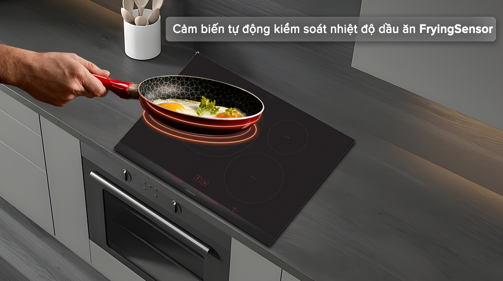 Bếp từ 3 vùng nấu Siemens EH775LDC1E iQ300 7400 W