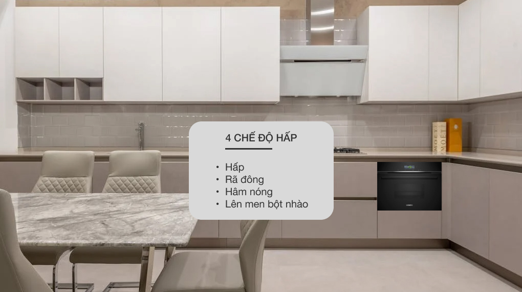 Lò hấp Siemens CD714GXB1 iQ700 âm tủ