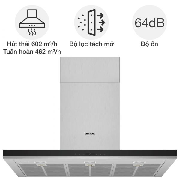 may hut mui ap tuong siemens lc91bur50 iq700
