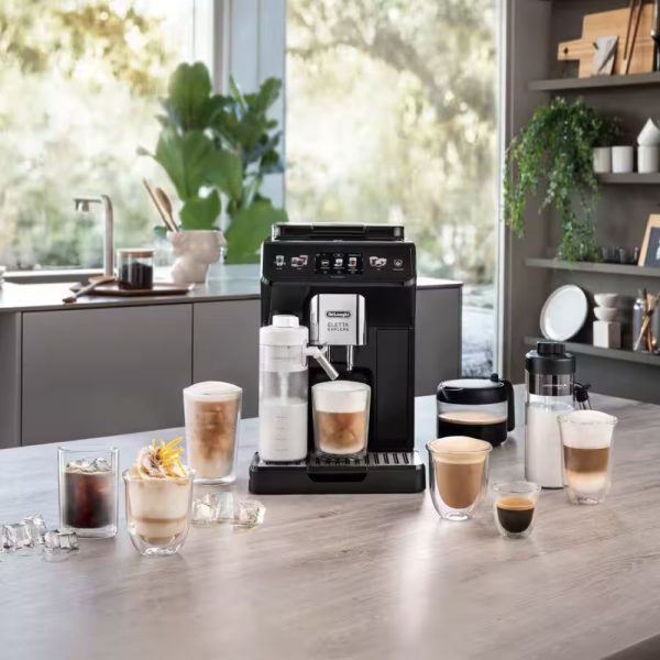may pha cafe tu dong delonghi ecam452 67 g eletta explore 4