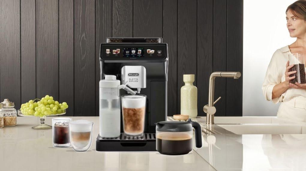 may pha cafe tu dong delonghi ecam452 67 g eletta explore 6 1