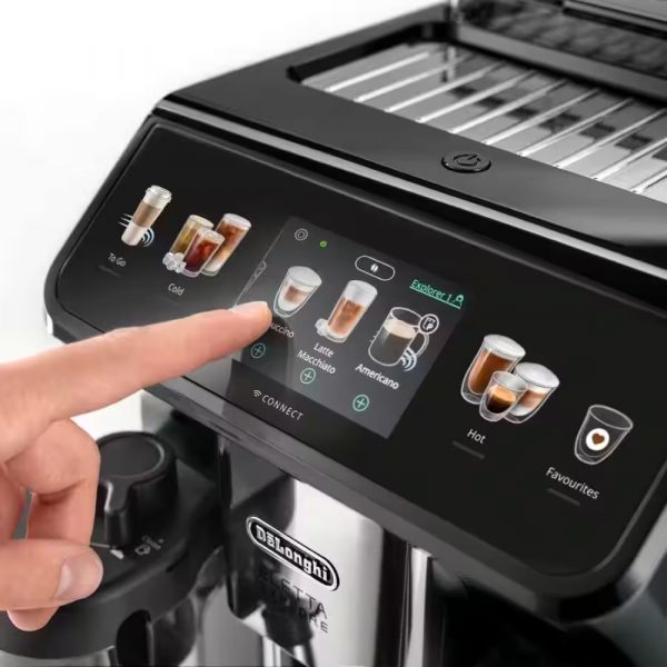 may pha cafe tu dong delonghi ecam452 67 g eletta explore 7
