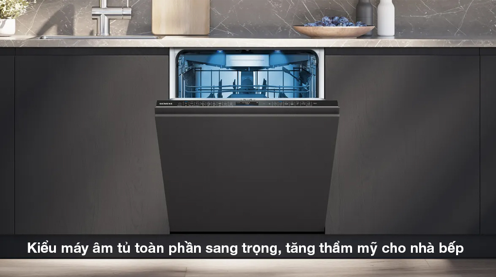 Máy rửa bát âm tủ Siemens SN87TX02CE iQ700 - Tổng quan thiết kế