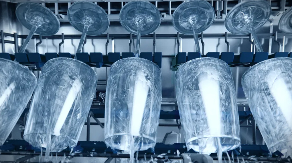 Máy rửa bát âm tủ Siemens SN87TX02CE iQ700 - Hệ thống glassZone bảo vệ đồ thủy tinh