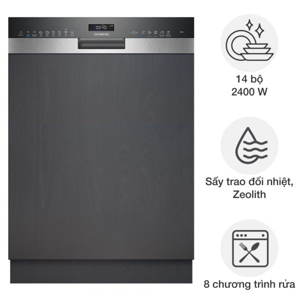 Máy rửa bát âm tủ Siemens SN55ZS07CE iQ500