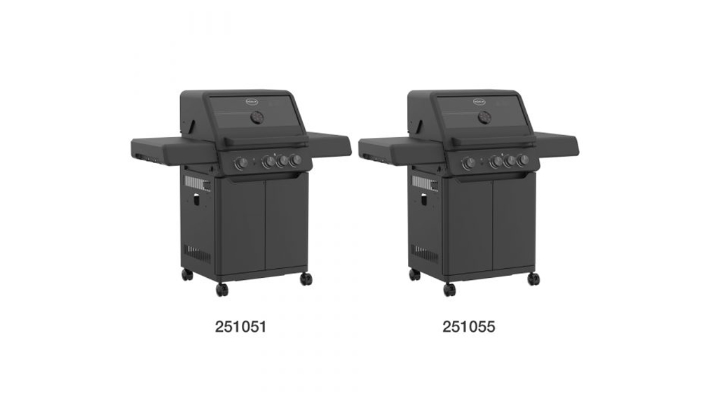 Bếp nướng gas Rösle ALLFLAME Peer 3 13500 W - Phiên bản bep nuong gas rosle 251051 allflame 1 2