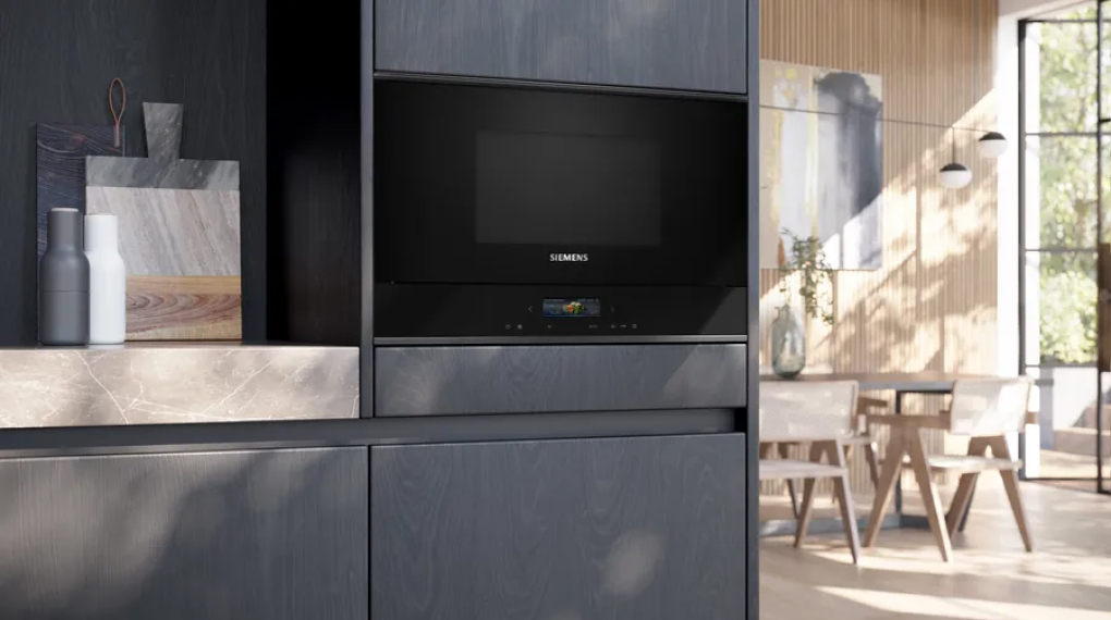 Lò vi sóng kèm nướng Siemens BF732 iQ700 âm tủ