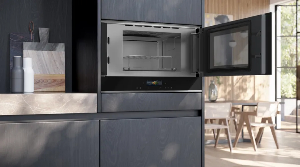 Lò vi sóng kèm nướng Siemens BF732 iQ700 âm tủ