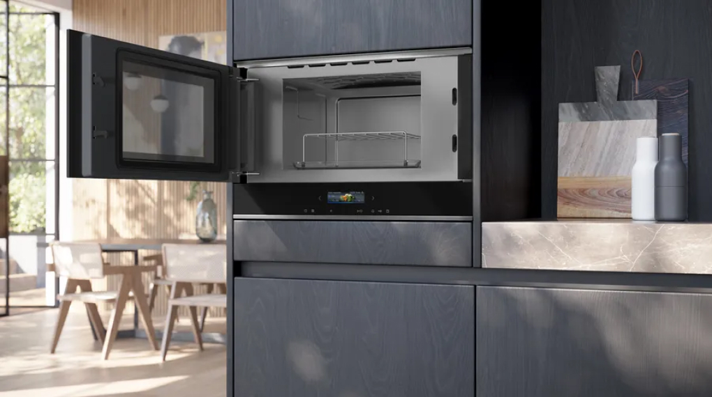 Lò vi sóng kèm nướng Siemens BF732 iQ700 âm tủ