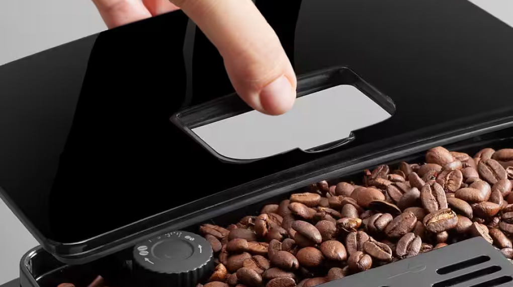 Máy pha cafe tự động Delonghi ECAM12.122.B Magnifica S Black - Cối xay thép không gỉ hình nón Máy pha cafe tự động Delonghi ECAM12.122.B Magnifica S Black