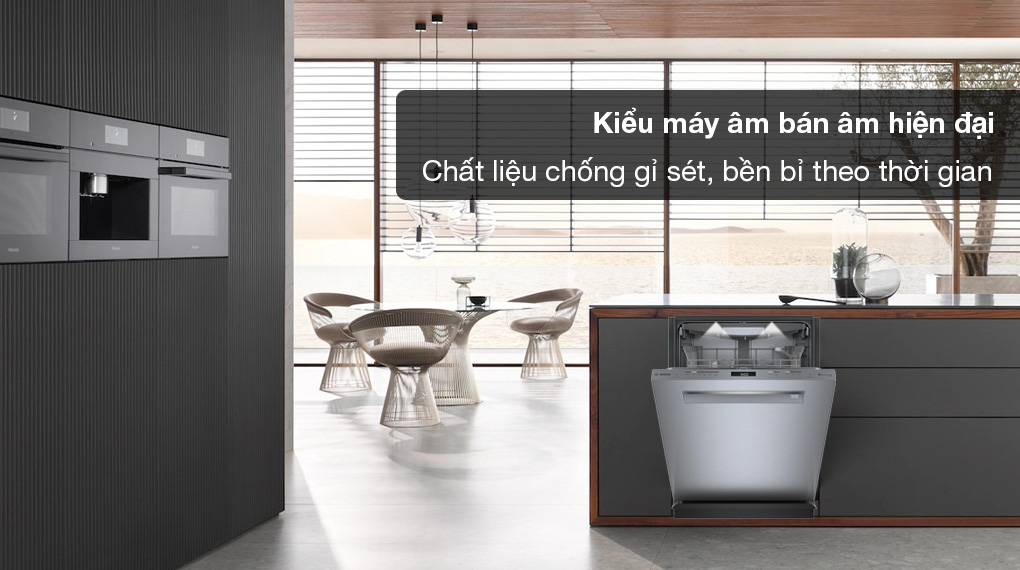 Máy rửa bát bán âm Bosch SHP9PCM5N Benchmark®-Tổng quan thiết kế