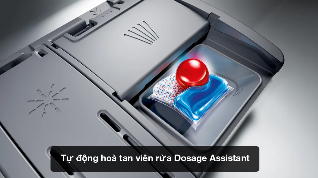 Máy rửa bát độc lập Siemens SN27TI00CE iQ700-Tự động hoà tan viên rửa Dosage Assistant