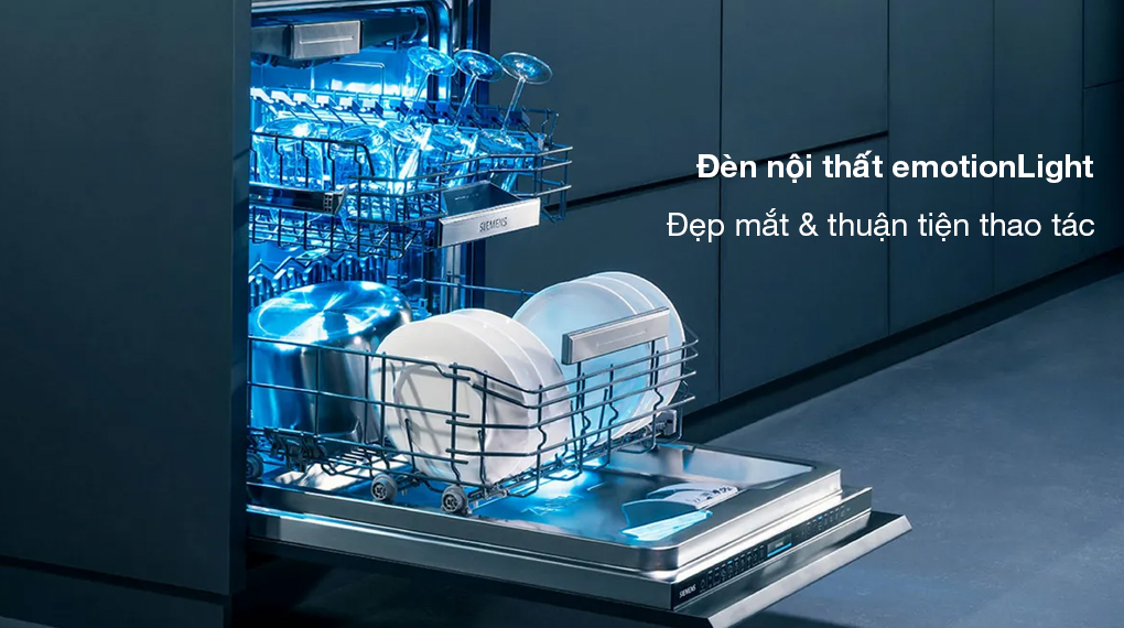 Máy rửa bát độc lập Siemens SN27TI00CE iQ700 - Đèn nội thất đẹp mắt