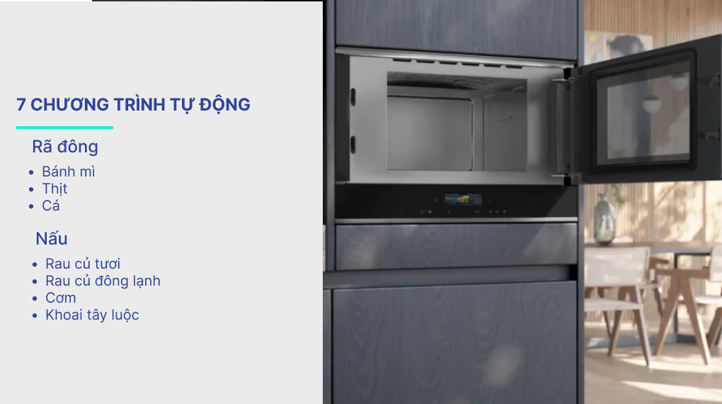 Lò vi sóng Siemens BF722R1B1 iQ700 âm tủ