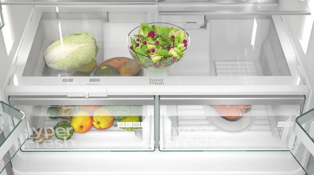 Tủ lạnh Siemens 574 lít KF96DAXEA iQ500 - Ngăn HyperFresh Tủ lạnh Siemens 574 lít KF96DAXEA iQ500